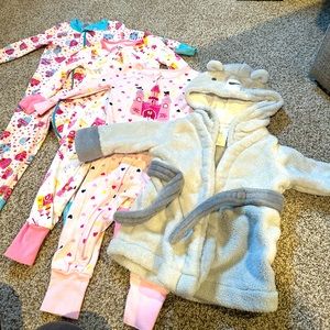 Princess Pajamas 12-18 months